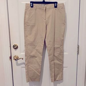 Gap- Slim cropped stretch pants size 8